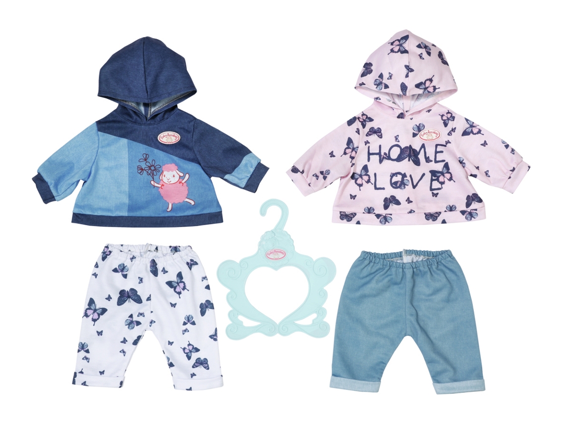 Conjunto de roupa de boneca ZAPF assorted
