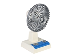 Ventilador Mesa Usb Retro Silencioso Velocidade Variável