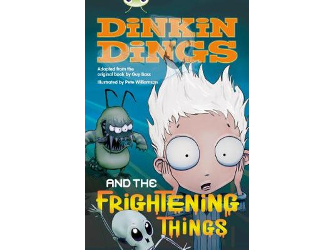Livro Bug Club Independent Fiction Year 4 Grey Dinking Dings and the Frightening Things de Guy Bass e Maureen Haselhurst (Inglês)