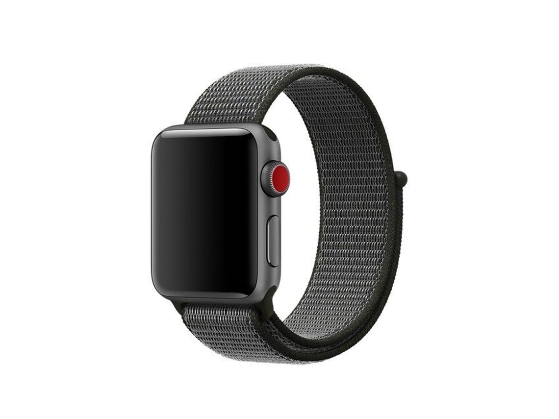Pulseira de nylon preta Gift4me para Apple Watch Ultra 3