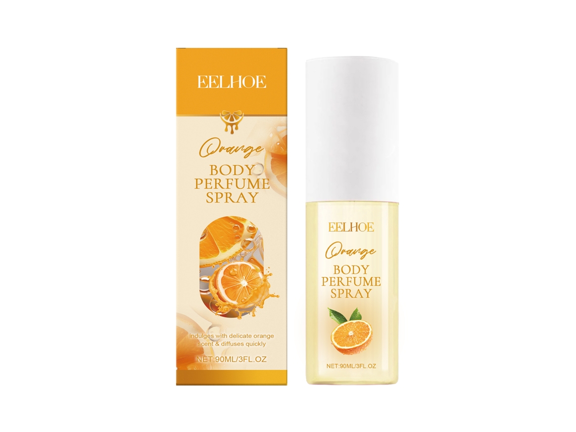 Perfume Corporal Laranja da LAXISCREED, Aroma Fresco, Leve e de Longa Duração para Use Diário