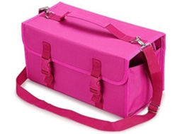 Bolsa De Transporte Multifuncional Com Zíper E Alça De Ombro Para 120 Organizadores.