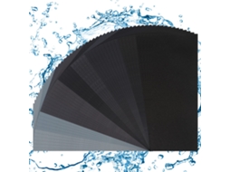 Lixa Dágua 50 Peças,grãos 320 A 3000,ideal Para Polir E Lixar Madeira,pintura,vidro E Carroceria | Papel De Lixa àmido Btforus