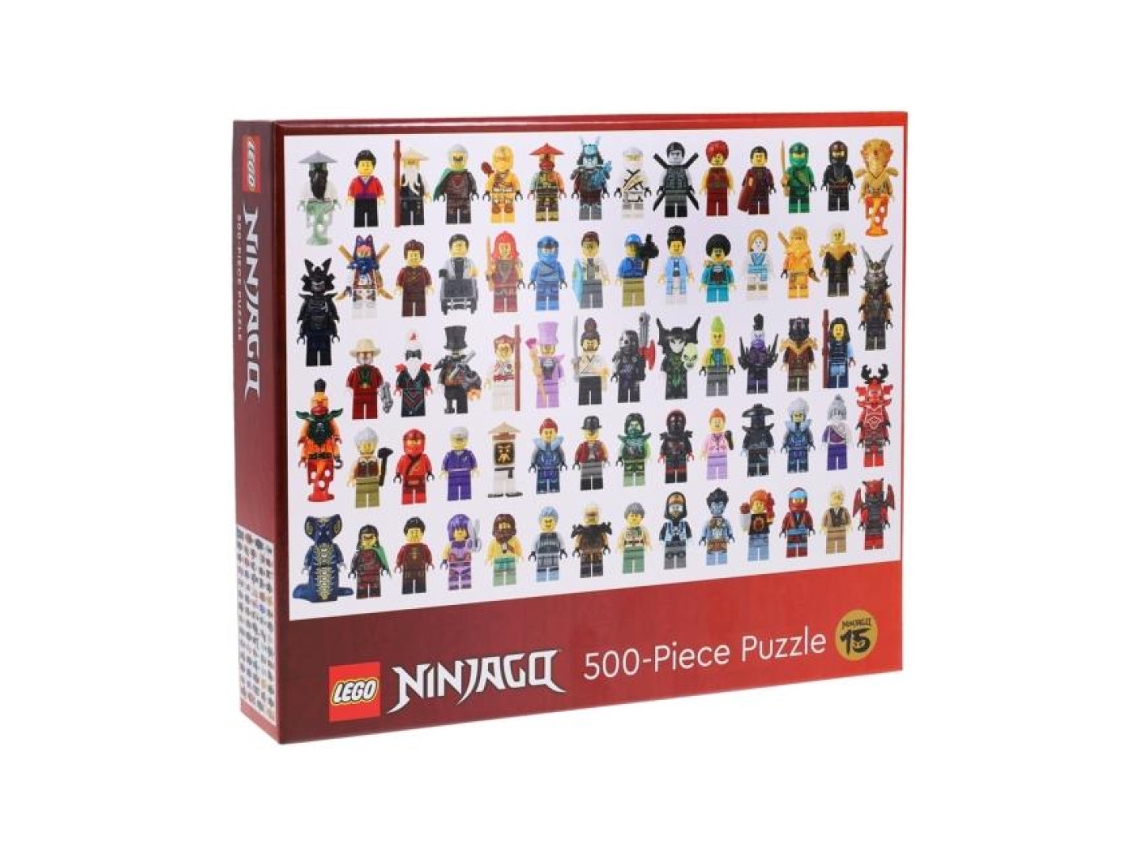 Livro LEGO NINJAGO 500-Piece Puzzle de Abrams and Chronicle Books IWUK (Inglês)