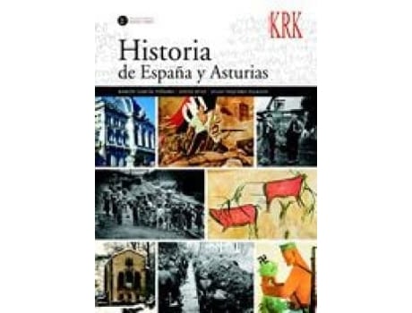Livro Historia De España Y Asturias Da Editorial Krk Ediciones De Ramon Garcia Pineiro (espanhol)