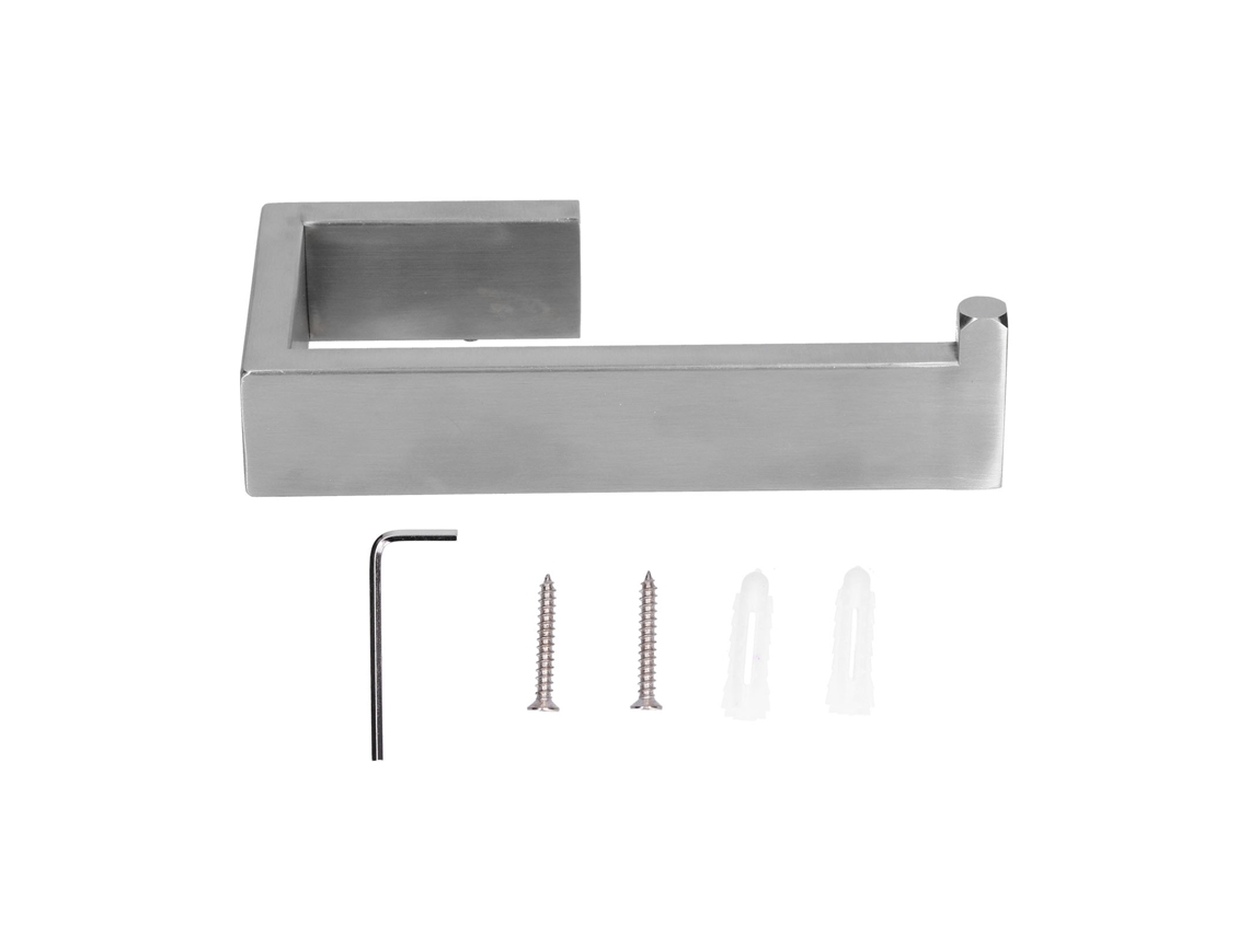 Rack de Toalha Aço Inox Moderno para Banheiro Cozinha Hotel