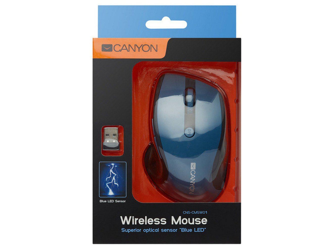 Leotec Canyon Wireless With Blue Led Sensor