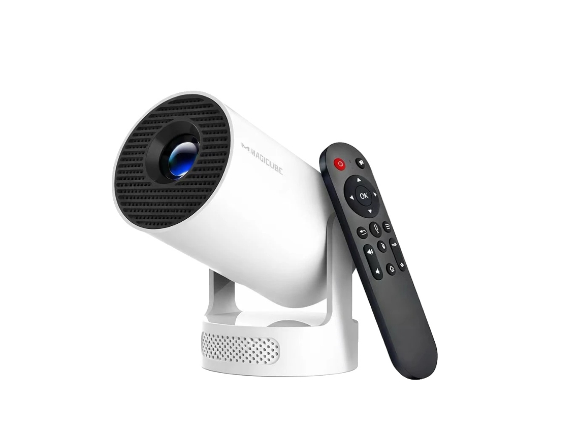 Projetor 8k compatível com Bluetooth Pronewwhite voz Rc OEM