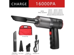 Aspirador de Pó Portátil Mini Aspirador de Carro Sem Fio 2 em 1 16000Pa 150W para Casa e Carro com Bolsa de Armazenamento