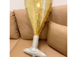 Balões De Vidro De Champanhe Foil Para Comemorações Vayotoy