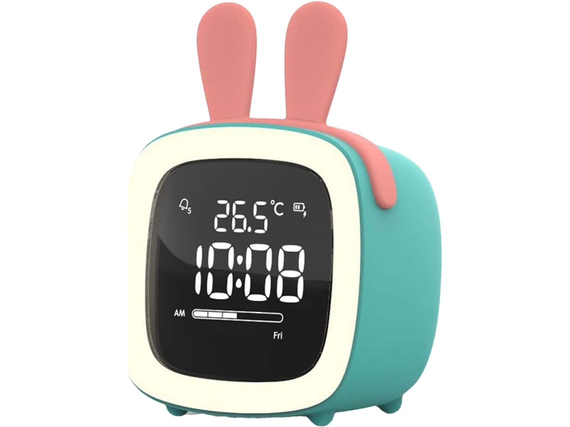 Despertador Genérico Luz Noturna Fofa Para Meninas Led