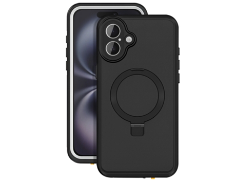 Redpepper Capa Para Iphone 16 Magsafe Totalmente À Prova Dágua Ip68 Preto