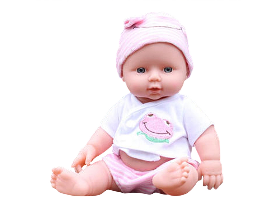 Muñeca Bebé De 30 Cm Juguete De Vinilo Suave Realista Para Niños Y Niñas