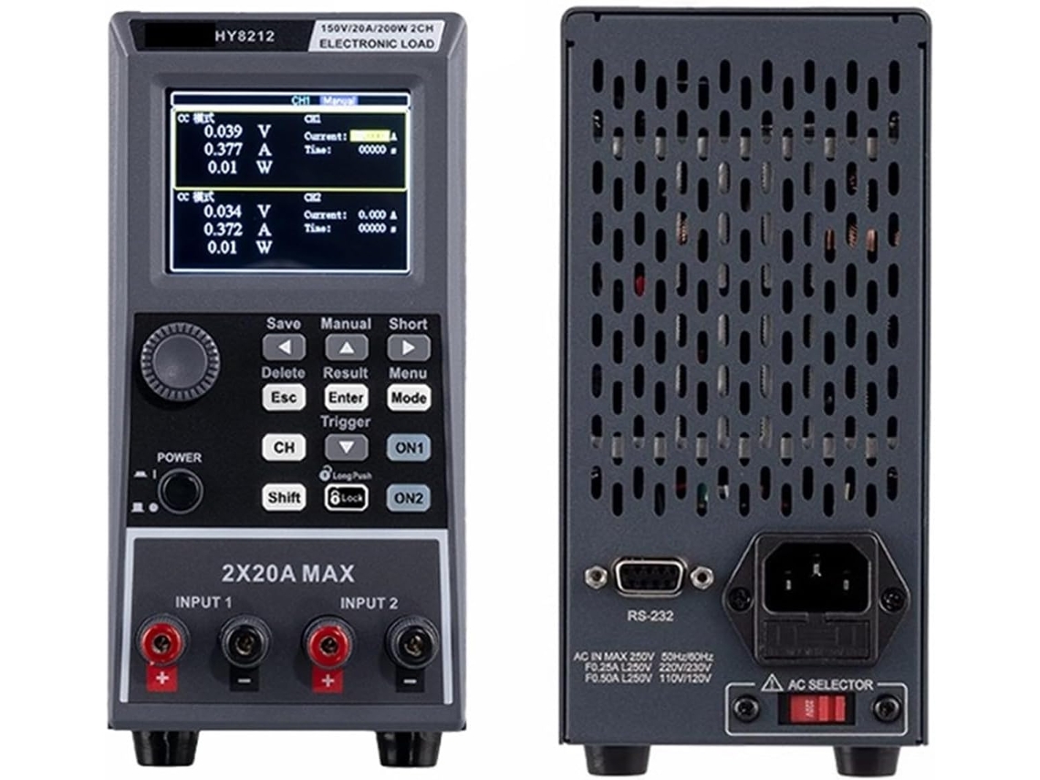 Testador Eletrônico de Carga Cc, Teste Cc Programável da Capacidade da Bateria de Lítio. SFUSHOS