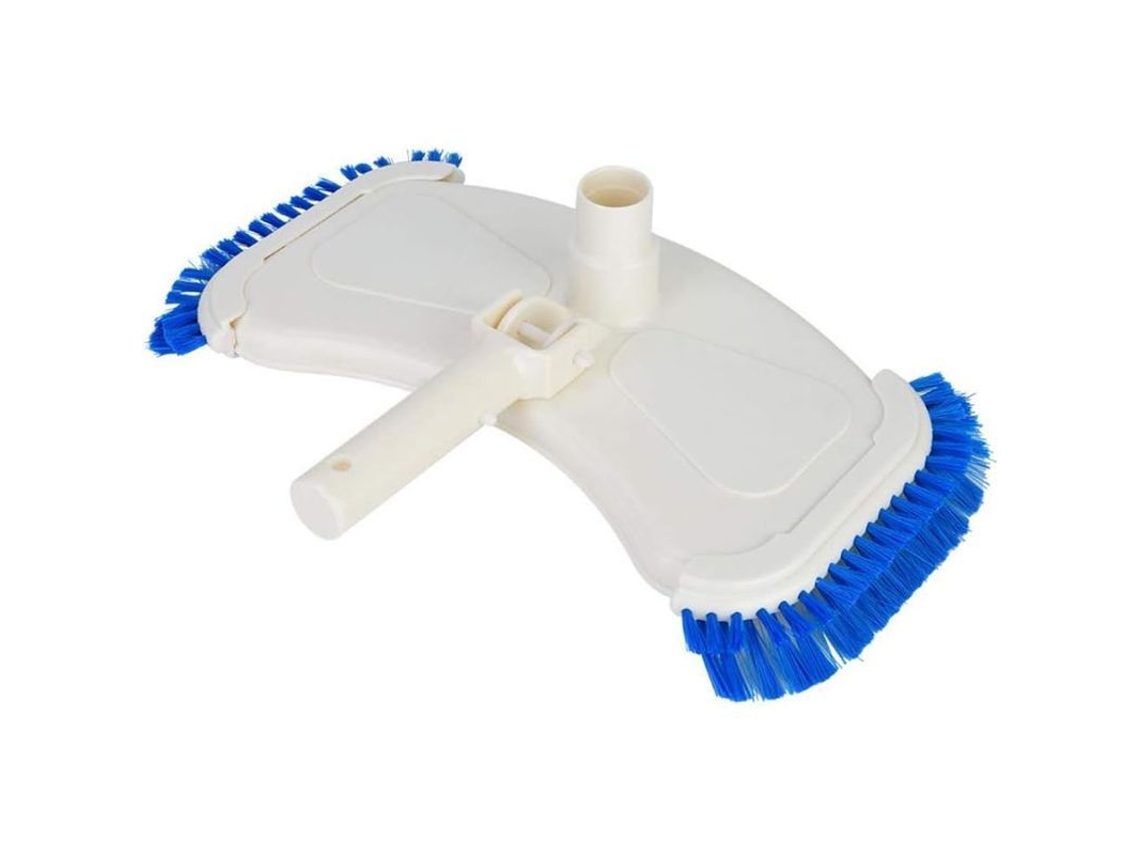 Kit De Limpeza De Piscina Com Escova De Aspirador Portátil Ferramenta Flexível Plástico Manejo Ajustável 36.5x16x10cm
