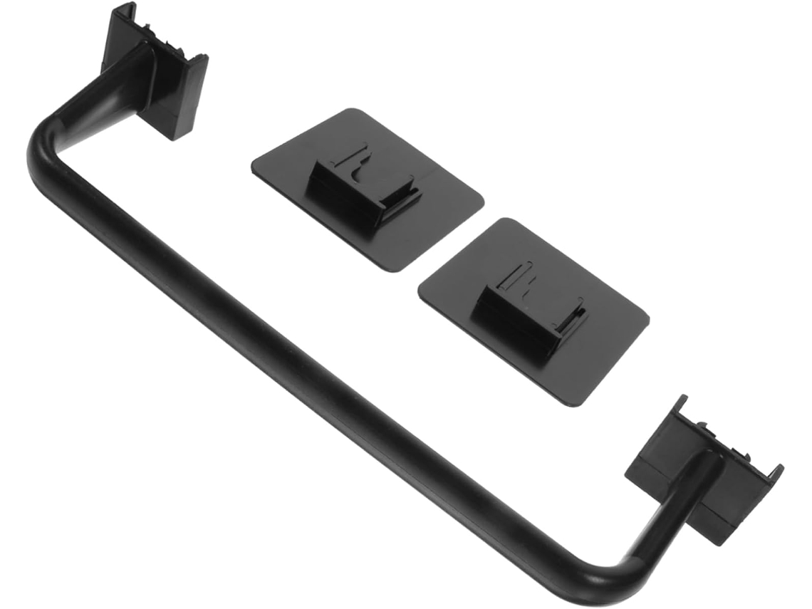 Suporte De Toalha Banheiro 25cm 10 Polegadas, Suporte De Parede Individual, Organizador De Toalhas Pano Autoadesivo