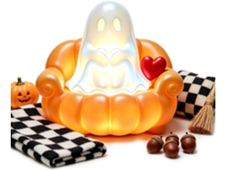 Luzes Noturnas De Halloween: Iluminação E Assustadora Que Brilha No