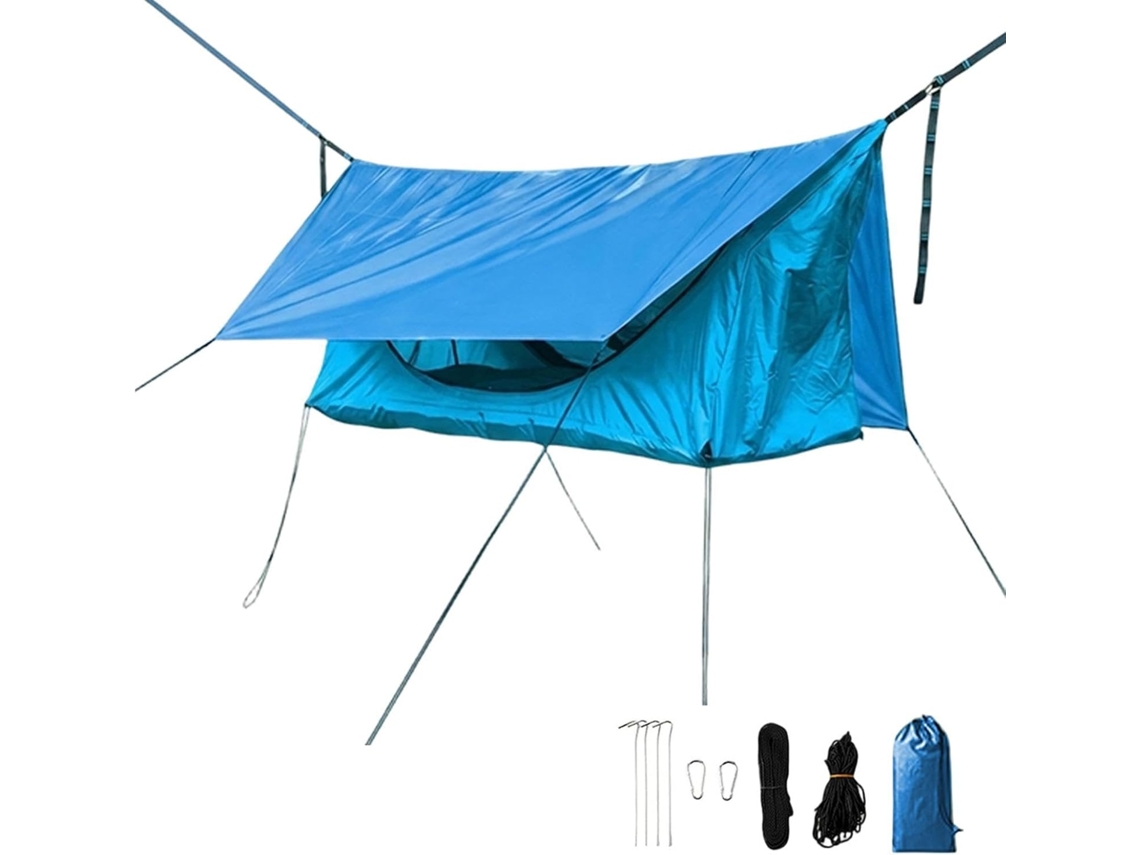 Rede Com Mosquiteiro Para Proteção Contra Chuva, 78,74 X 31,5 Polegadas
