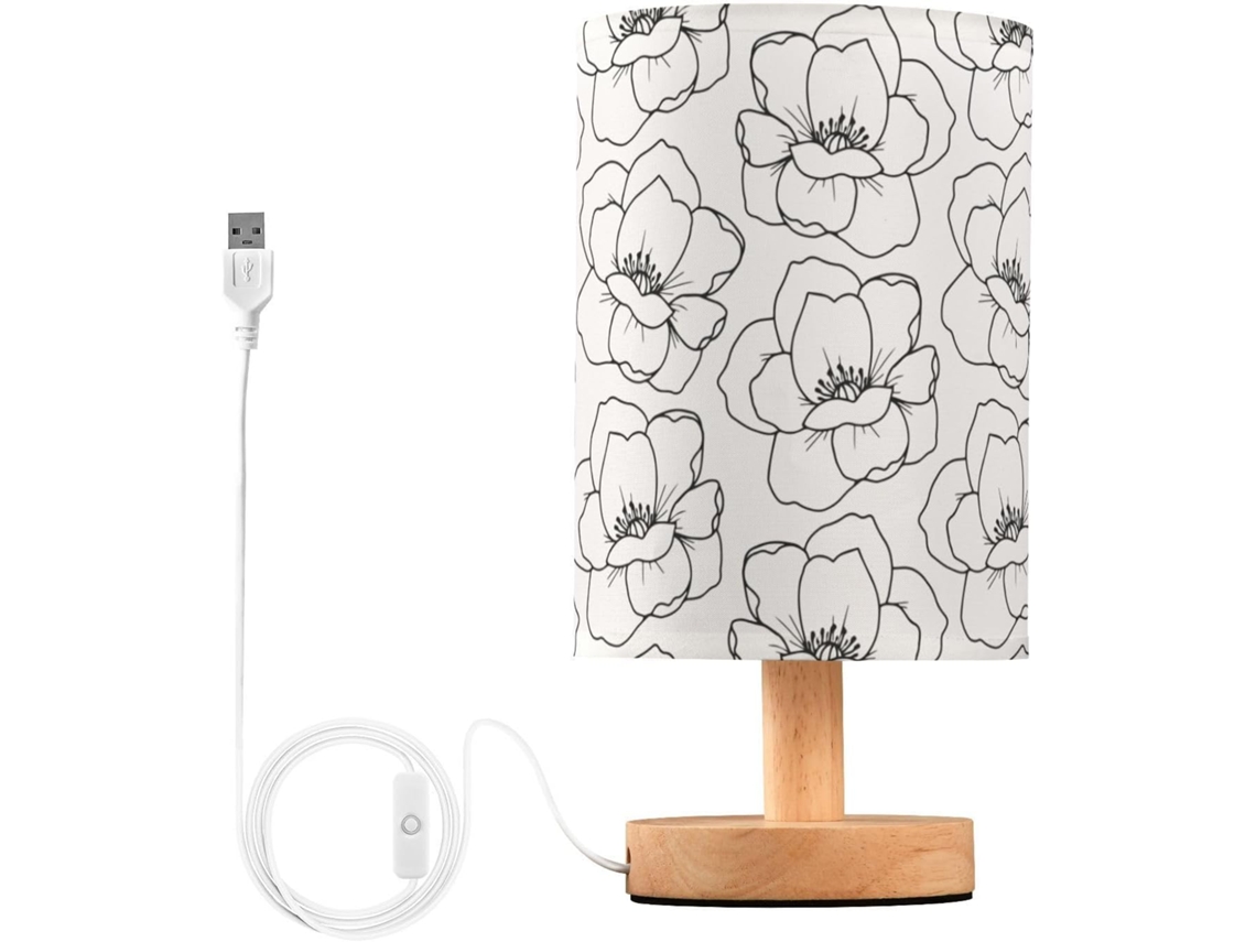 Luminária De Mesa Pequena Kll, Luminárias De Mesa Estéticas Para Leitura E Corredor