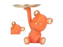 Prato para Chaves Urso Botão Moda Decoração Sala