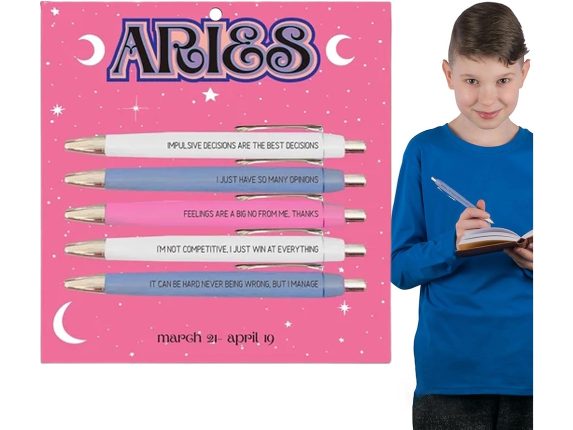 Conjunto Divertido De Canetas – Esferográficas Com Tema Constelações