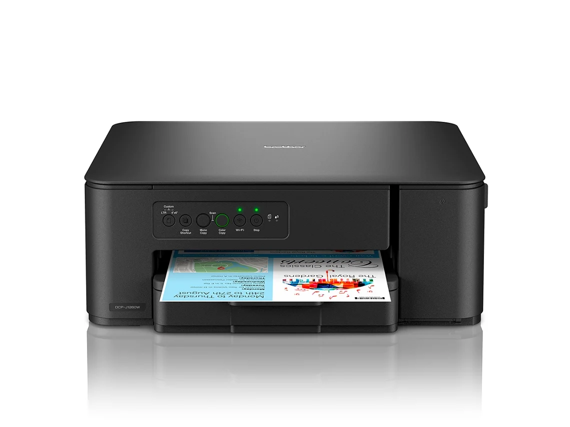 Impressora BROTHER DCP-J1260W (Multifunções - Jato de Tinta - Wi-Fi)