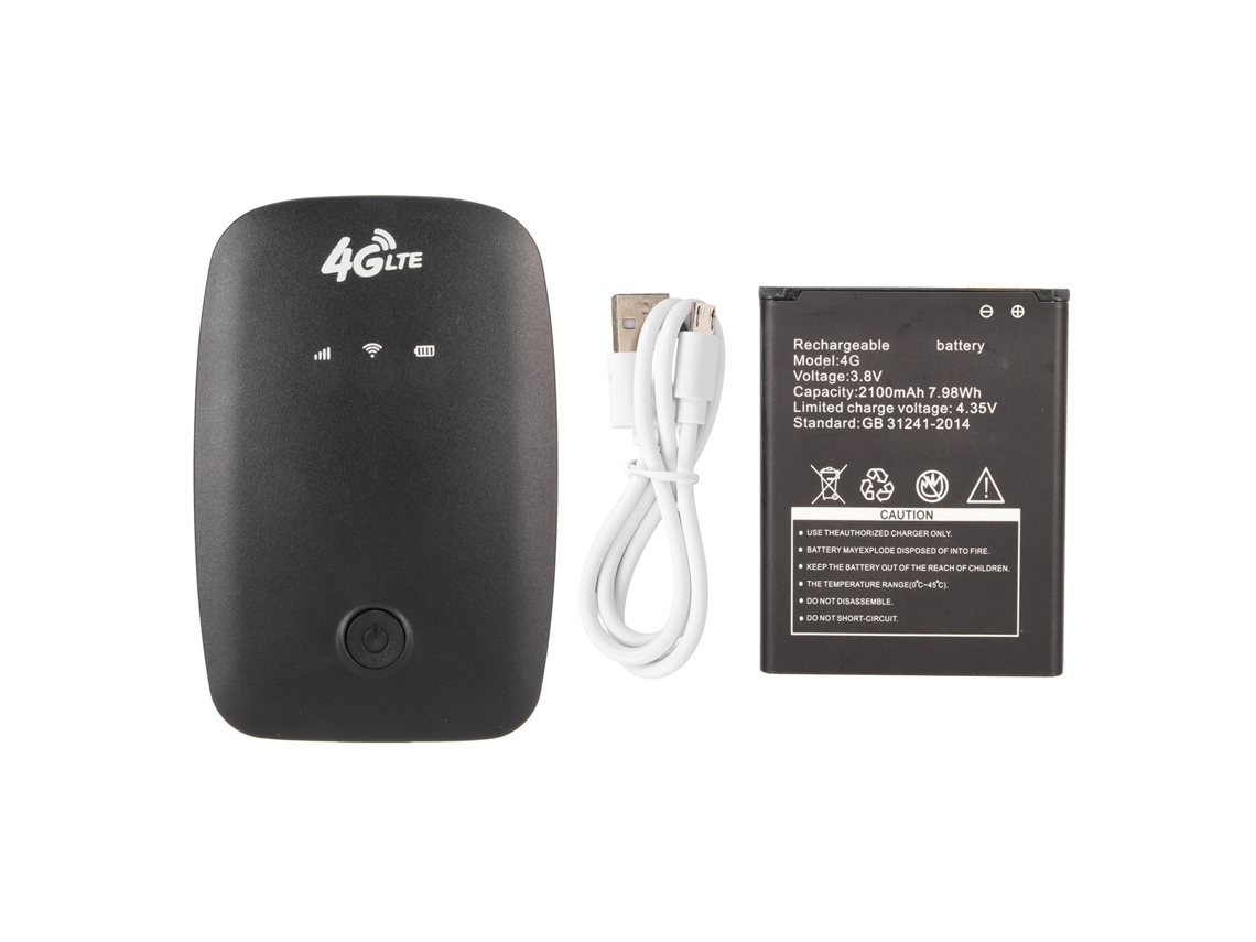 Wifi Portátil 4g Com Rede De Alta Velocidade, Leve E Portátil