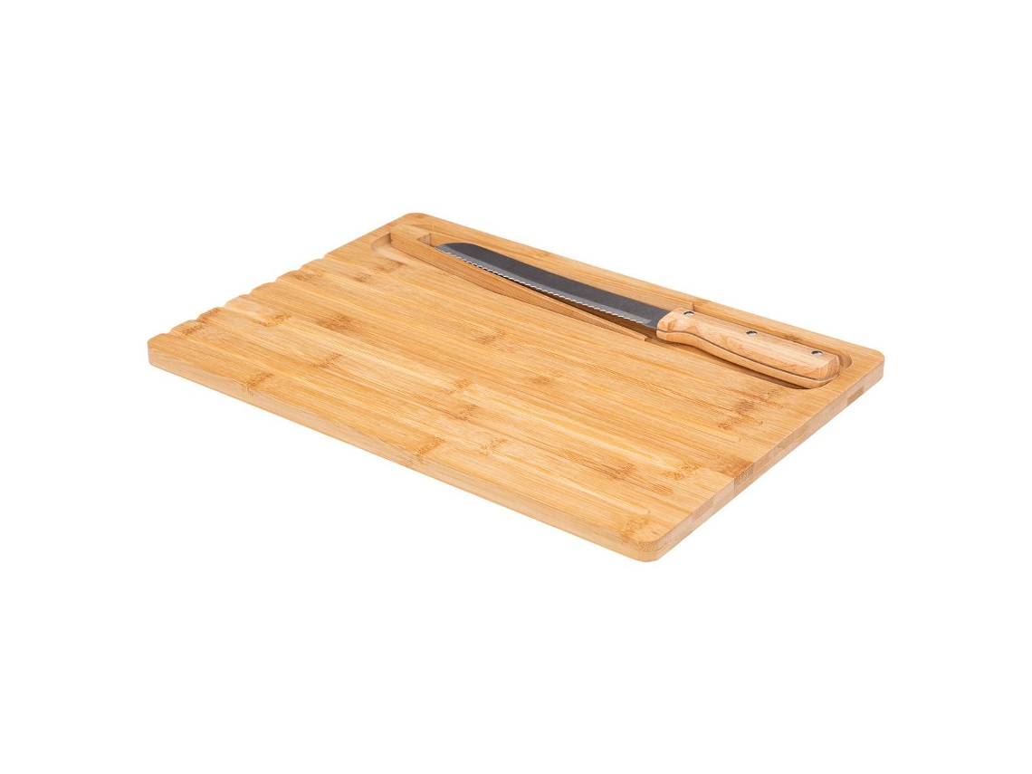 Tábua de Bambu e Faca de Cozinha 5 FIVE SIMPLY SMART