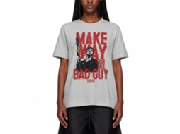 Rockinstone Scarface Movie The Bad Guy Heather Gray Adult T-shirt Size:xxxl
