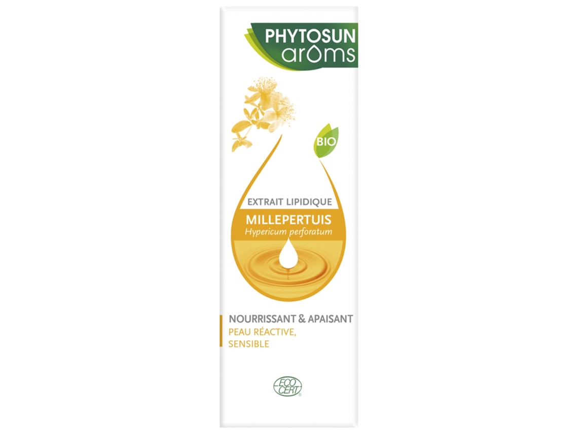 Extrato lipídico de erva de São João orgânico 50 ml PHYTOSUN ARÔMS