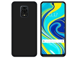 Capa Xiaomi Redmi Note 9S / Note 9 Pro TUMUNDOSMARTPHONE Silicone Preto