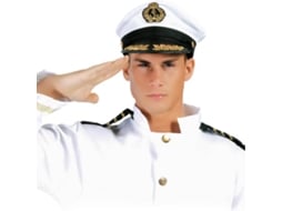 Chapéu DISFRAZZES Capitão De Barco (Tam: Tamanho Único)