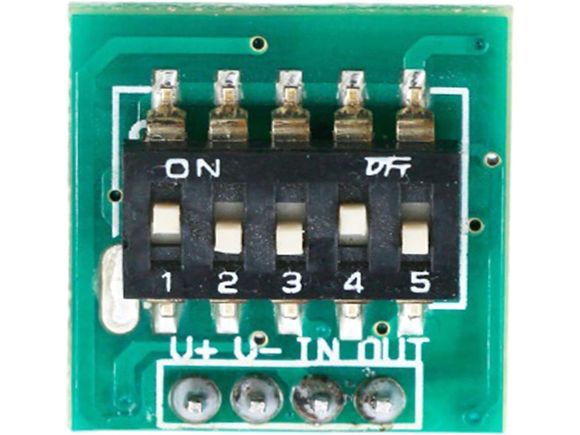 Módulo De Retardo Ajustável Para Interruptor Temporizador