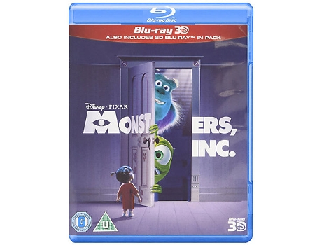 Blu-Ray 3D Disney Monsters Inc