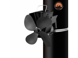 Ventoinha para Fogão a Lenha Yl603 Preto para Montagem na Parede TUSERXLN