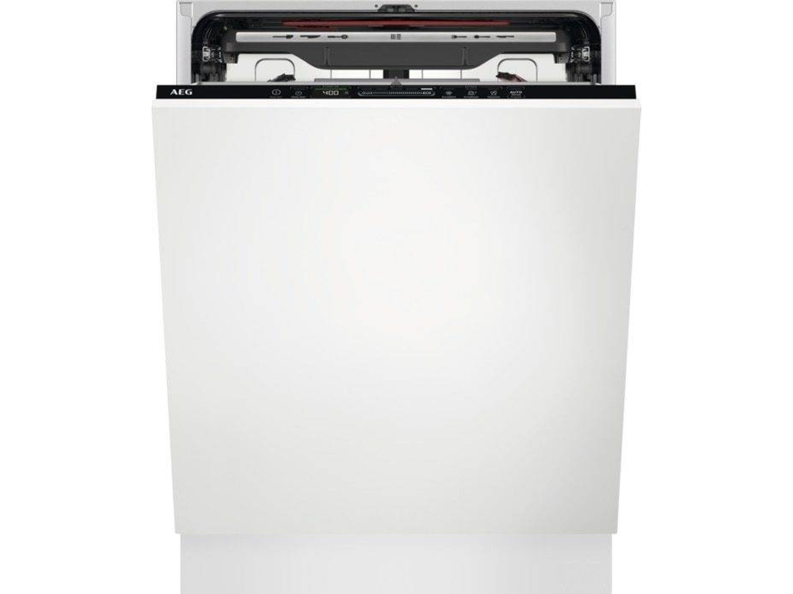 Máquina de Lavar Loiça Encastre AEG FSE73727P (15 Conjuntos - 60 cm - Painel Preto)