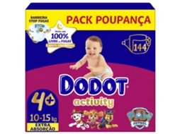 Box Fraldas Activity 9 14kg T4 Dodot