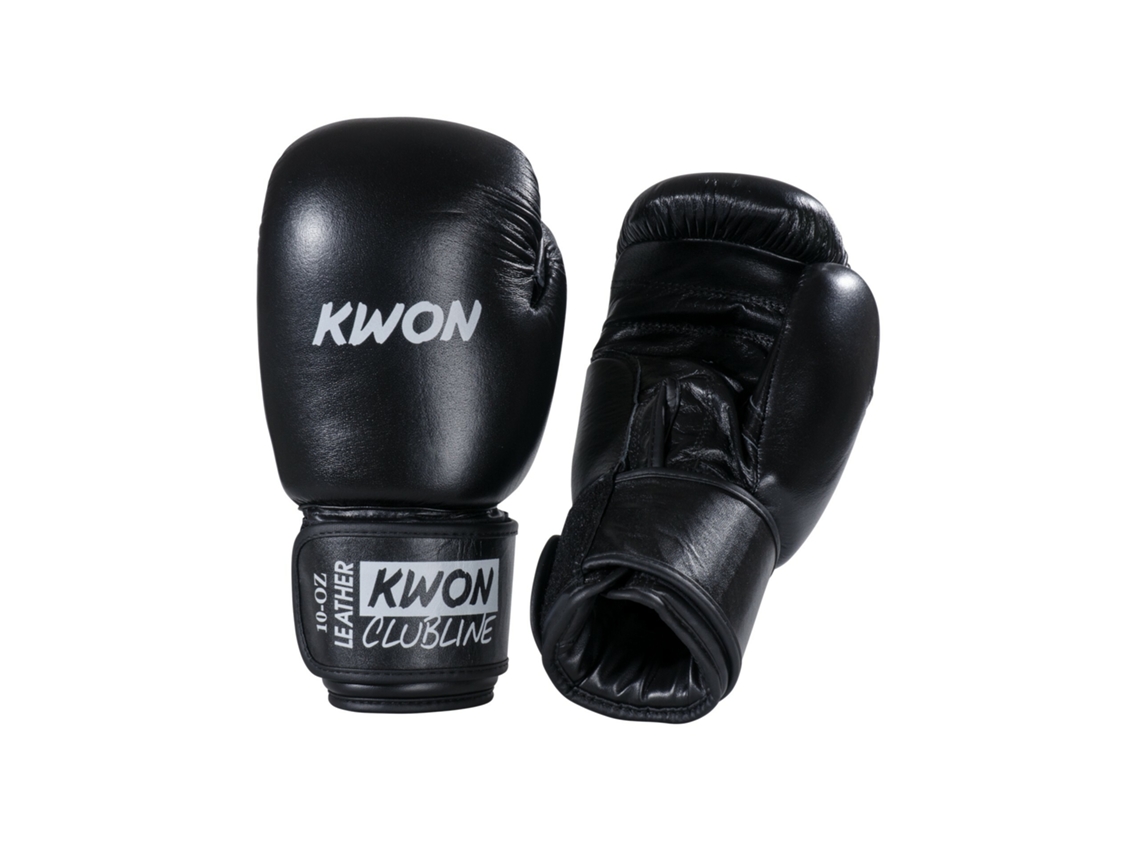 Luvas de Boxe KWON CLUBLINE Unisexo (10 - Couro - Multicor)