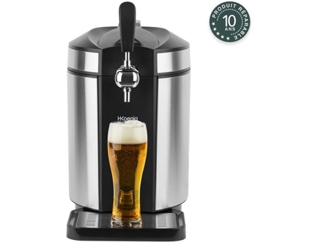H.koenig/ Bw1880 Distribuidor De Cerveja Capacidade De 5l Temperatura Ajustável De 2°c A 12°c Jortmrd