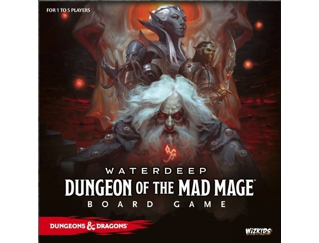 Jogo de Tabuleiro  Waterdeep: Dungeon of the Mad Mage (Inglês - Idade Mínima: 8)
