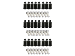 Kit Com 24 Filtros Hepa E Esponjas Para Aspirador De Pó Portátil Xiaomi Deerma Dx700 E Dx700s - Peças De Reposição E Acessórios._ptg