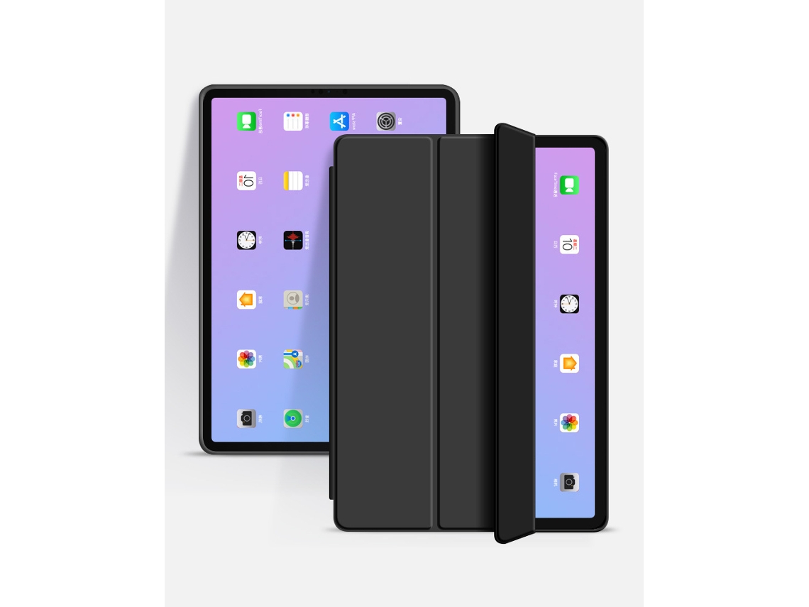 Capa De Silicone Para Samsung Galaxy Tab A8 10.5 Polegadas Hibbent (preto)