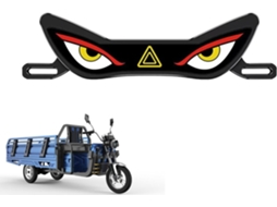 Luzes LED para motocicleta, sinalização decorativa universal em formato de