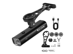 Luzes de Bicicleta LED Recarregáveis com Suporte S/MARCA