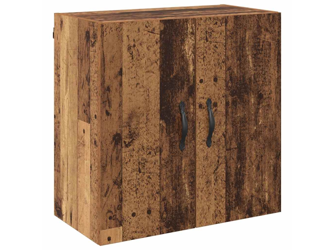 Conjunto 1 Armazenamento Montado Na Parede Vidaxl Castanho Derivados De Madeira (60 X 31 X 60 Cm)