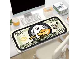 Mouse pad grande em formato de cachorrinho, teclado grande, expansível, borda espessada, atacado, criativo, grande, mesa, YWP