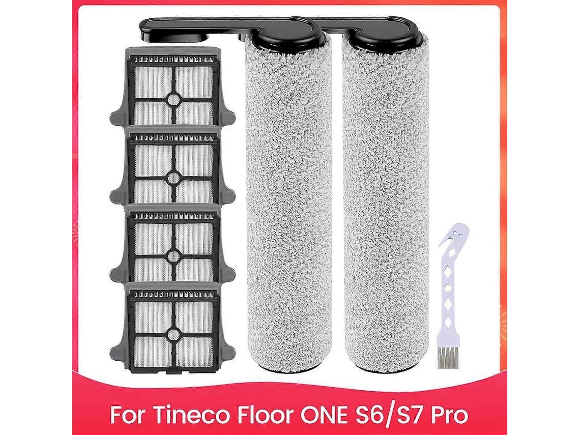 Escova Rotativa E Filtro De Substituição Para Aspirador De Pó E Água Sem Fio Tineco Floor One S6/s7 Pro._glo