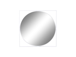Espelho de Parede DKD HOME DECOR 48884 (Branco - 3x85.50x85.50cm)