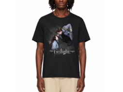 Rockinstone Twilight Movie Cloudy Tree Gaze Black Adult T-shirt Size:s