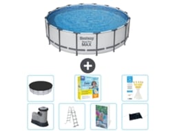 Bestway Piscina Bestway Steel Pro Max Redonda - 488x122 Cm - 8-peças S582